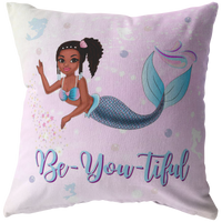 Thumbnail for The Marli Mermaid Square Toss Pillow