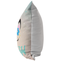 Thumbnail for The Be-YOU-tiful Unicorn Pillow - Pink/Turquoise