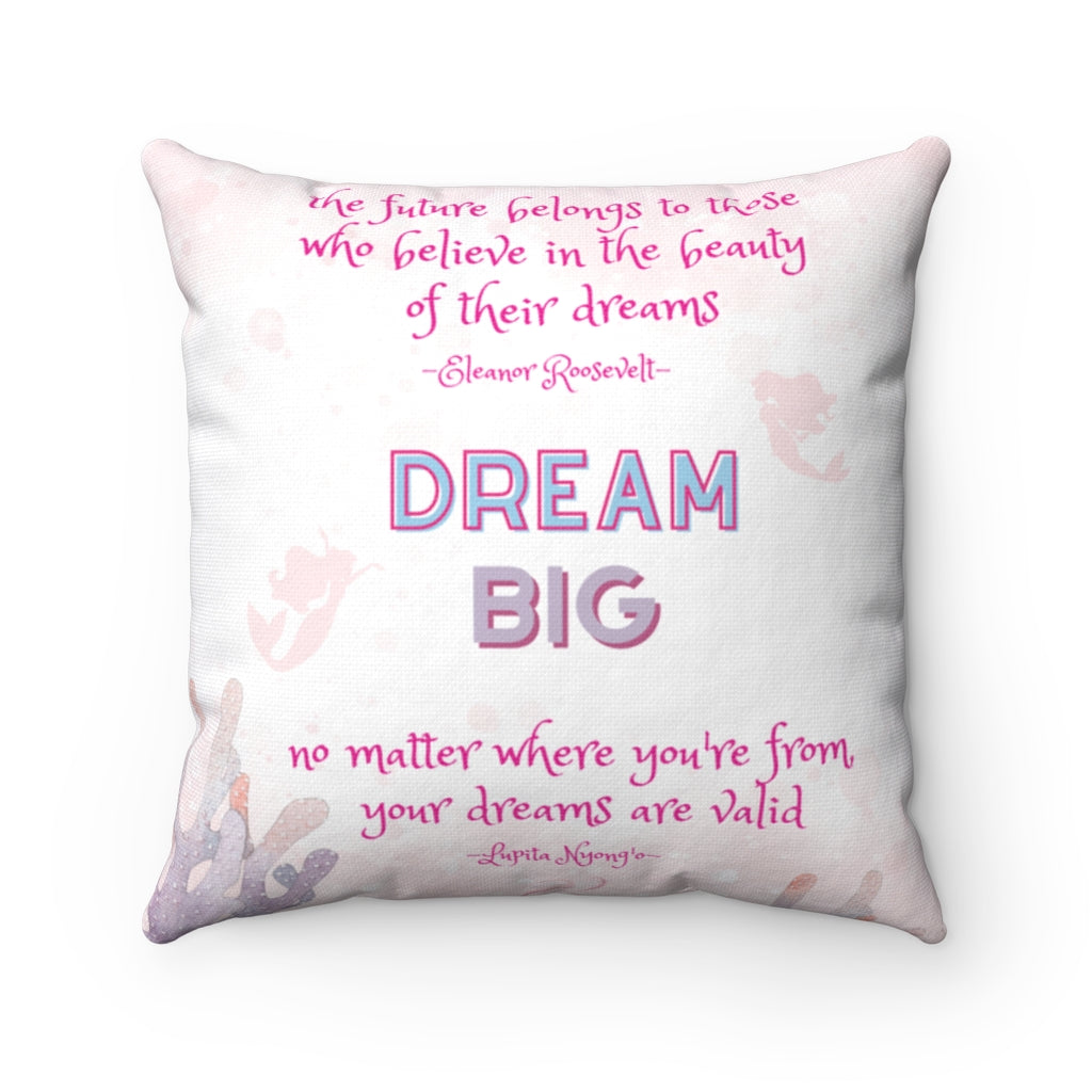 Marli Mermaid Double-Sided Throw Pillow Cover