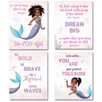 Thumbnail for Marli Mermaid 8x10in Poster Set