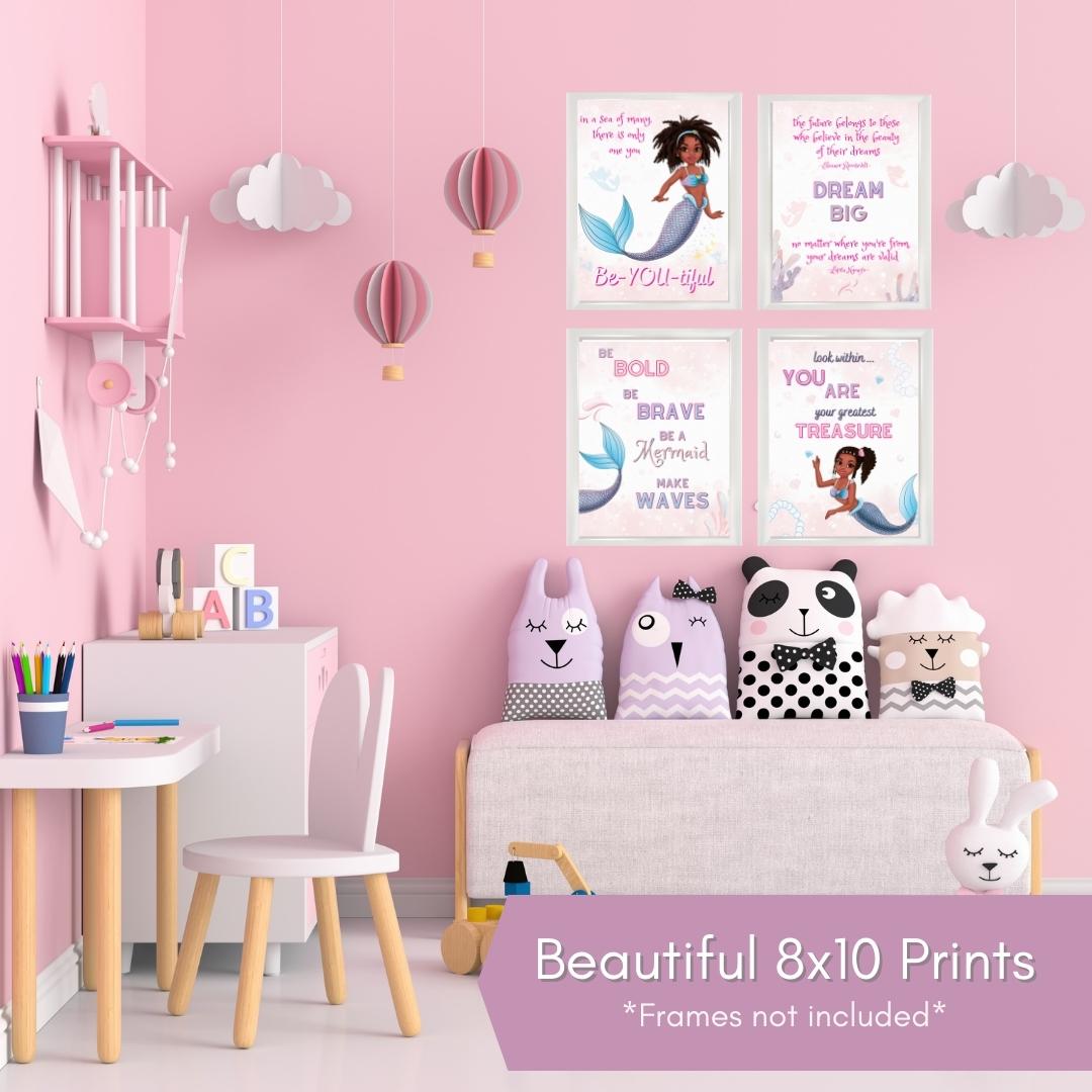 Marli Mermaid 8x10in Poster Set