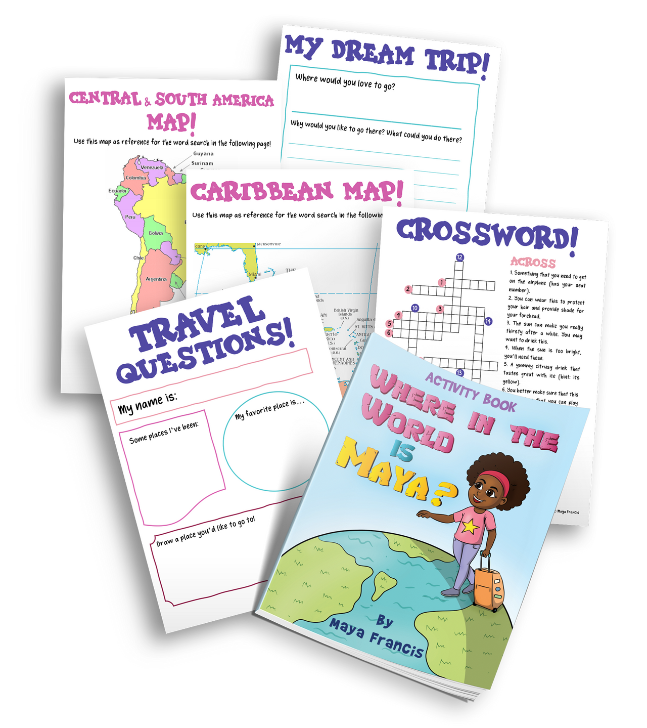 The Where in the World is Maya Activity Book