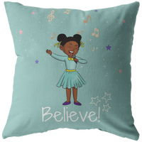 Thumbnail for The I Believe Singer Throw Pillow