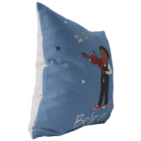 Thumbnail for The I Believe Musician Throw Pillow