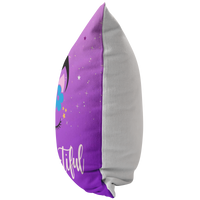 Thumbnail for The Be-YOU-tiful Unicorn Pillow - Pink/Purple
