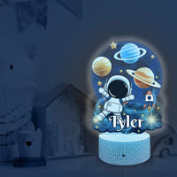 Thumbnail for Personalized Astronaut LED Light, Kids Custom Multicolor Mode Light