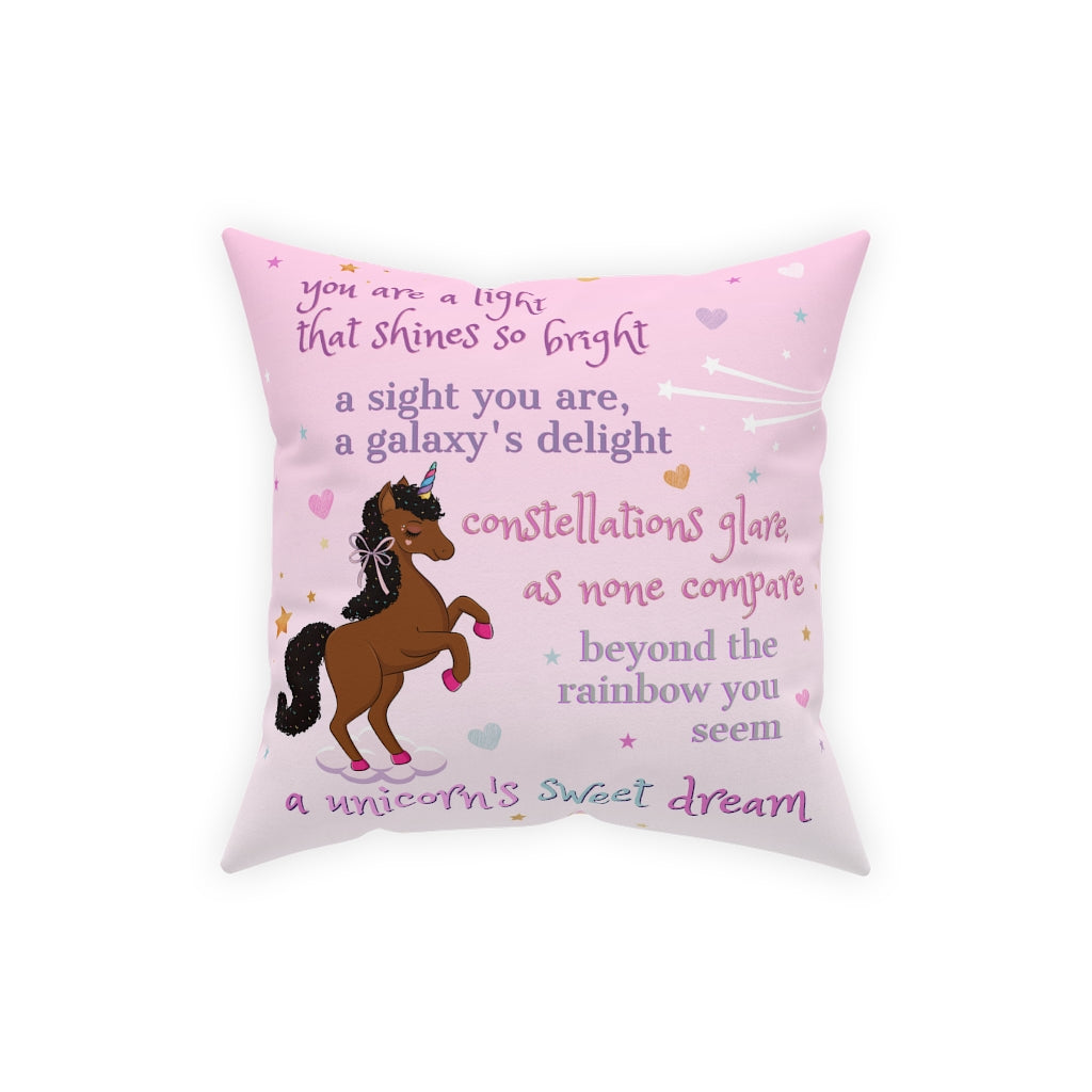 Melani's New Beads 16x16 Toss Pillow