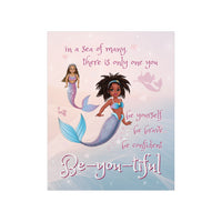 Thumbnail for Marli Mermaid, Black Mermaid 16x20in Poster