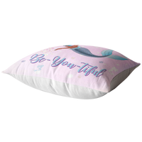 Thumbnail for The Marli Mermaid Square Toss Pillow