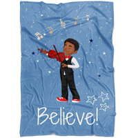 Thumbnail for The I Believe Musician Fleece Blanket