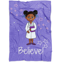 Thumbnail for The I Believe Doctor Fleece Blanket
