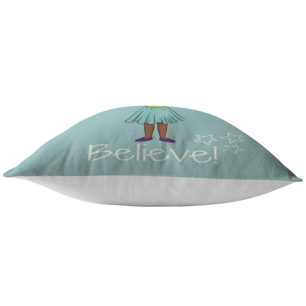 The I Believe Singer Throw Pillow