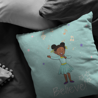 Thumbnail for The I Believe Singer Throw Pillow