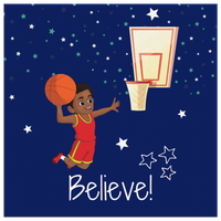 Thumbnail for The Basketball Canvas Wall Art