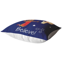 Thumbnail for The I Believe Basketball Throw Pillow