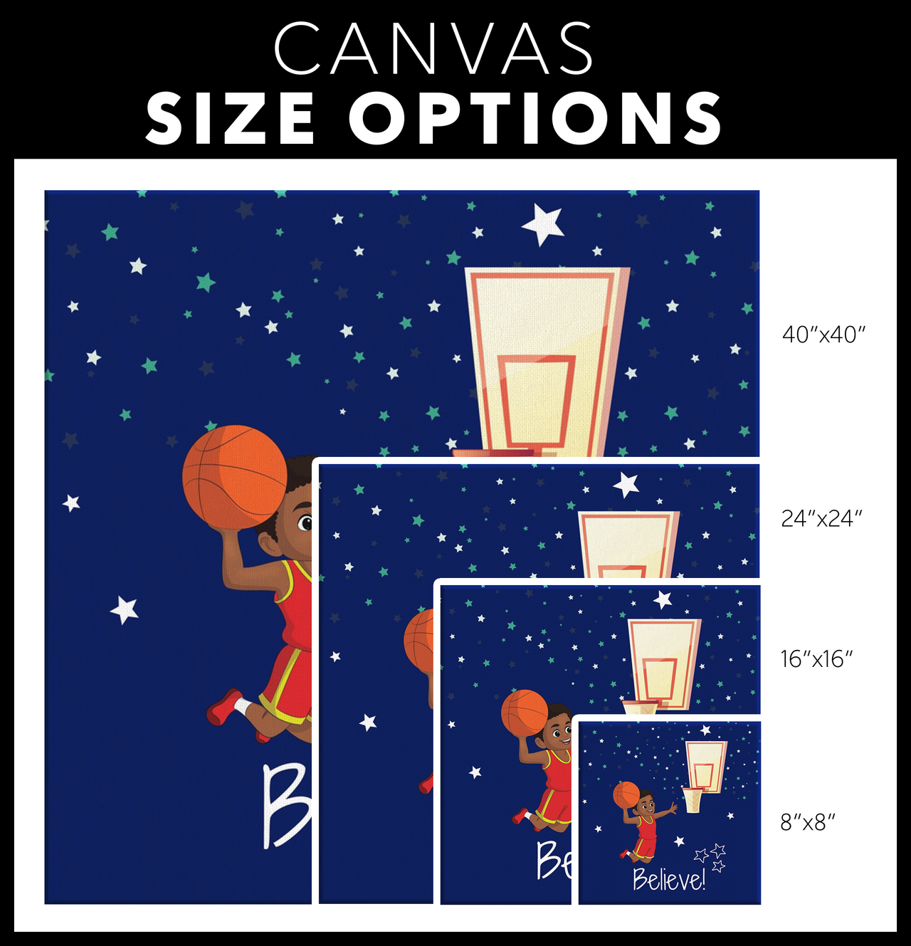 The Basketball Canvas Wall Art
