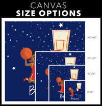 Thumbnail for The Basketball Canvas Wall Art